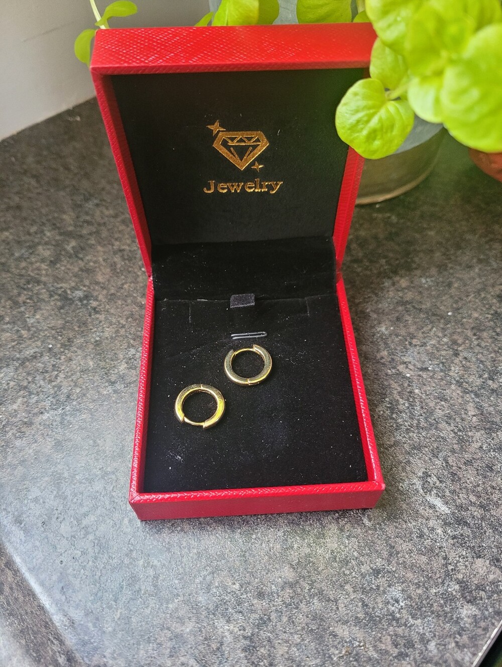 14kt Gold Plated Huggie Hoops